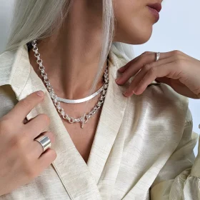 Chunky Silver Jewelry